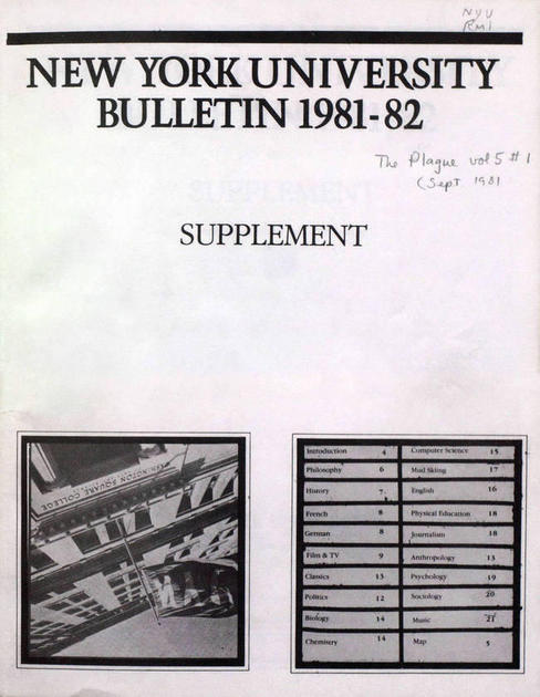cover for Fall 1981 issue