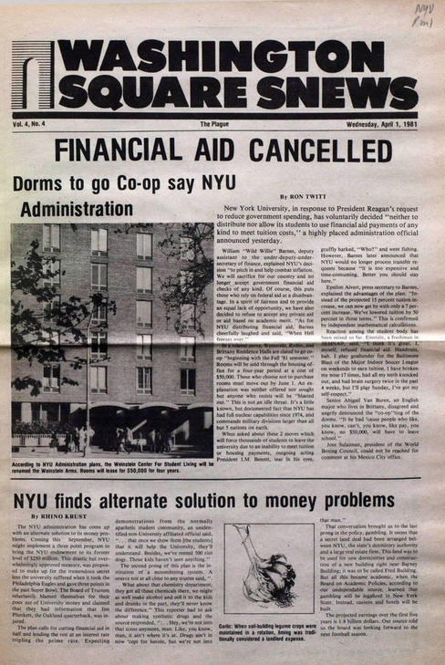 cover for Spring 1981 issue